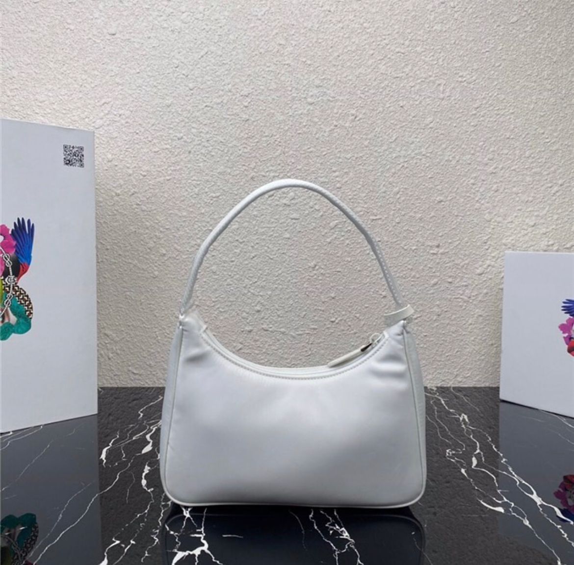 PRADA MINI BORSA IN RE-NYLON